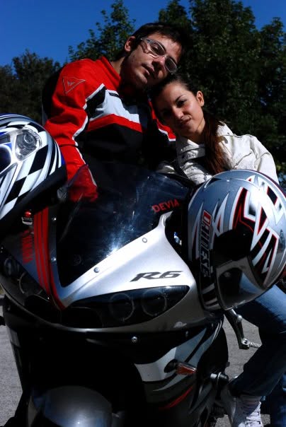 Alessio e Valeria all'inizio del loro percorso insieme