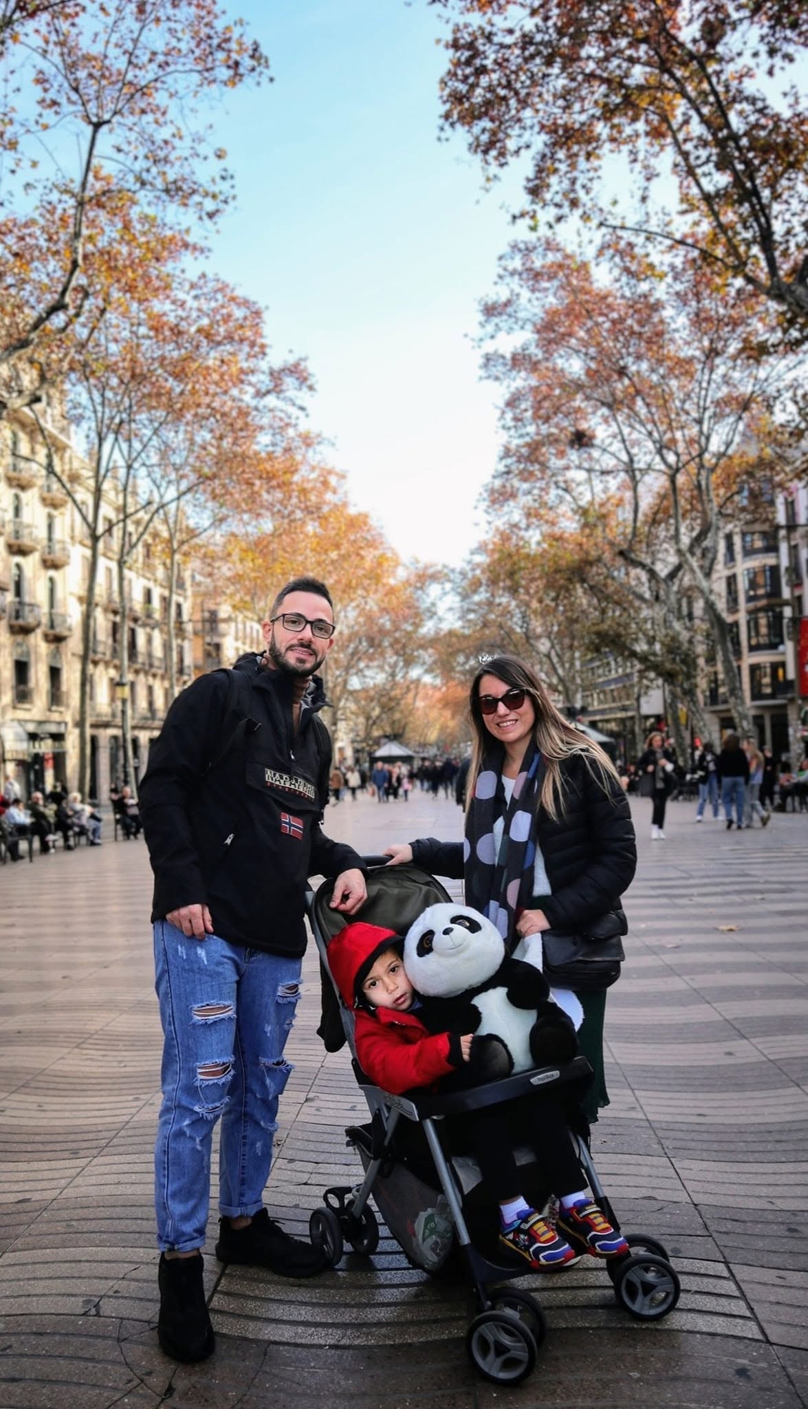 Alessio e Valeria in viaggio a Barcellona